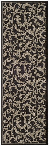 Safavieh Courtyard cy2653 - 3908 Black / Sand Rugs - Safavieh - cy2653 - 3908 - 27