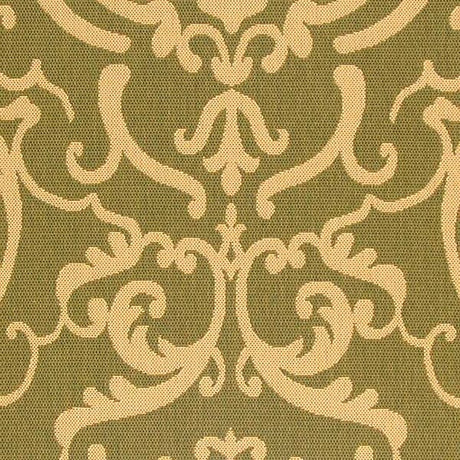 Safavieh Courtyard cy2663 - 1e06 Olive / Natural Rugs - Safavieh - cy2663 - 1e06 - 2