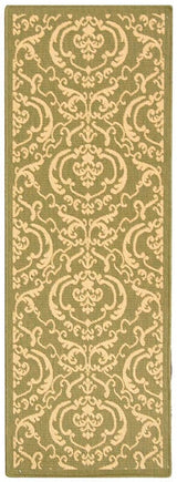 Safavieh Courtyard cy2663 - 1e06 Olive / Natural Rugs - Safavieh - cy2663 - 1e06 - 27