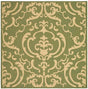 Safavieh Courtyard cy2663 - 1e06 Olive / Natural Rugs - Safavieh - cy2663 - 1e06 - 7sq
