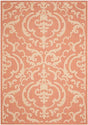 Safavieh Courtyard cy2663 - 3202 Terracotta / Natural Rugs - Safavieh - cy2663 - 3202 - 2