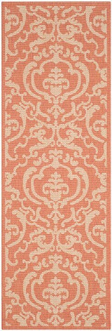 Safavieh Courtyard cy2663 - 3202 Terracotta / Natural Rugs - Safavieh - cy2663 - 3202 - 2