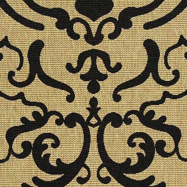 Safavieh Courtyard cy2663 - 3901 Sand / Black Rugs - Safavieh - cy2663 - 3901 - 2