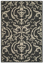 Safavieh Courtyard cy2663 - 3908 Sand / Black Rugs - Safavieh - cy2663 - 3908 - 2