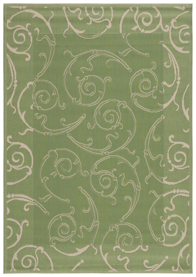 Safavieh Courtyard cy2665 - 1e06 Olive / Natural Rugs - Safavieh - cy2665 - 1e06 - 4