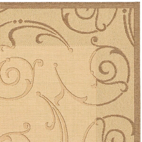 Safavieh Courtyard cy2665 - 3001 Natural / Brown Rugs - Safavieh - cy2665 - 3001 - 2