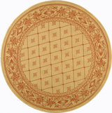 Safavieh Courtyard cy2665 - 3001 Natural / Brown Rugs - Safavieh - cy2665 - 3001 - 7r