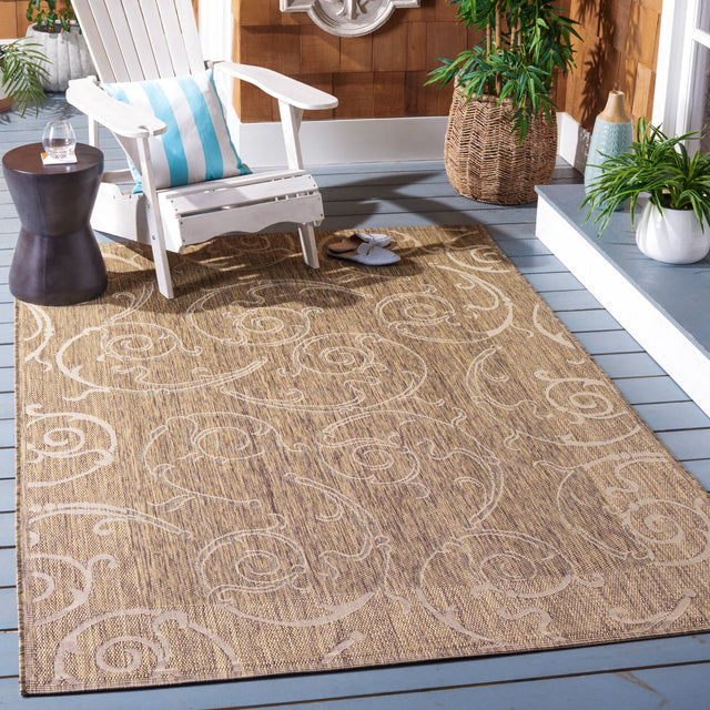 Safavieh Courtyard cy2665 - 3009 Brown / Natural Rugs - Safavieh - cy2665 - 3009 - 2