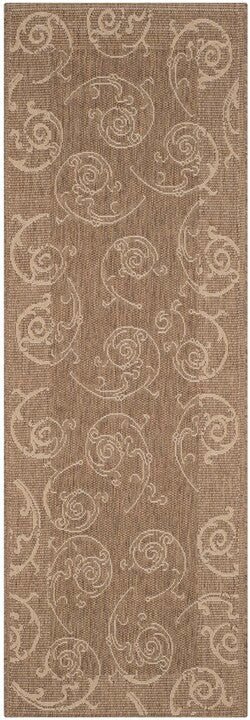 Safavieh Courtyard cy2665 - 3009 Brown / Natural Rugs - Safavieh - cy2665 - 3009 - 27