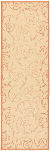 Safavieh Courtyard Cy2665 - 3201 Natural / Terra Rugs - Safavieh - cy2665 - 3201 - 27