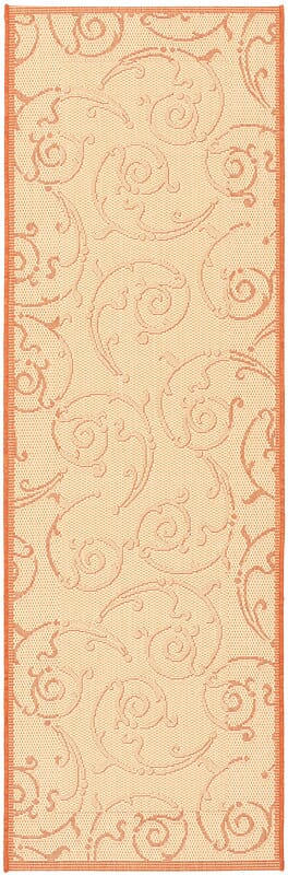 Safavieh Courtyard Cy2665 - 3201 Natural / Terra Rugs - Safavieh - cy2665 - 3201 - 27