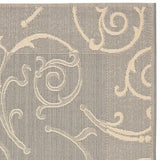 Safavieh Courtyard Cy2665 - 3606 Grey / Natural Rugs - Safavieh - cy2665 - 3606 - 2