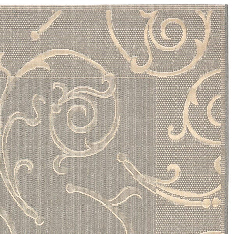 Safavieh Courtyard Cy2665 - 3606 Grey / Natural Rugs - Safavieh - cy2665 - 3606 - 2