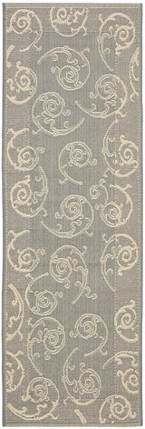 Safavieh Courtyard Cy2665 - 3606 Grey / Natural Rugs - Safavieh - cy2665 - 3606 - 27