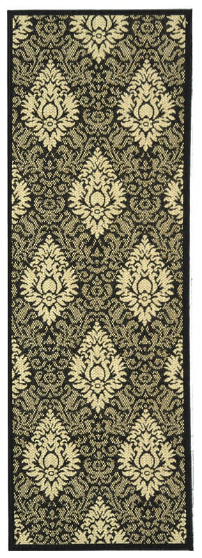 Safavieh Courtyard cy2714 - 3908 Black / Sand Rugs - Safavieh - cy2714 - 3908 - 27