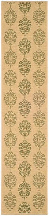 Safavieh Courtyard cy2720 - 1e01 Natural / Olive Rugs - Safavieh - cy2720 - 1e01 - 27