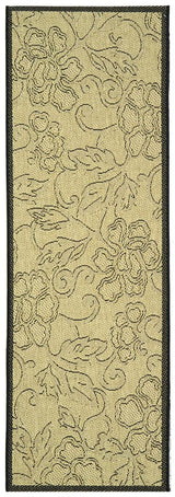 Safavieh Courtyard cy2726 - 3901 Sand / Black Rugs - Safavieh - cy2726 - 3901 - 27