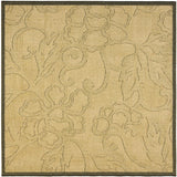 Safavieh Courtyard cy2726 - 3901 Sand / Black Rugs - Safavieh - cy2726 - 3901 - 5r