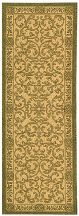 Safavieh Courtyard cy2829 - 1e01 Natural / Olive Rugs - Safavieh - cy2829 - 1e01 - 27