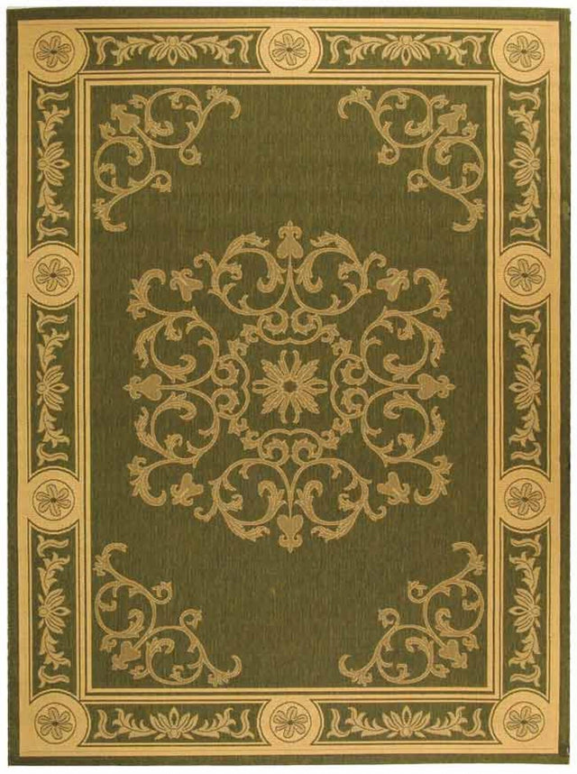 Safavieh Courtyard cy2914 - 1e06 Olive / Natural Rugs - Safavieh - cy2914 - 1e06 - 2