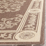 Safavieh Courtyard cy2914 - 3409 Chocolate / Natural Rugs - Safavieh - cy2914 - 3409 - 0