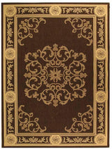 Safavieh Courtyard cy2914 - 3409 Chocolate / Natural Rugs - Safavieh - cy2914 - 3409 - 0