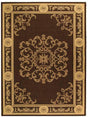 Safavieh Courtyard cy2914 - 3409 Chocolate / Natural Rugs - Safavieh - cy2914 - 3409 - 0