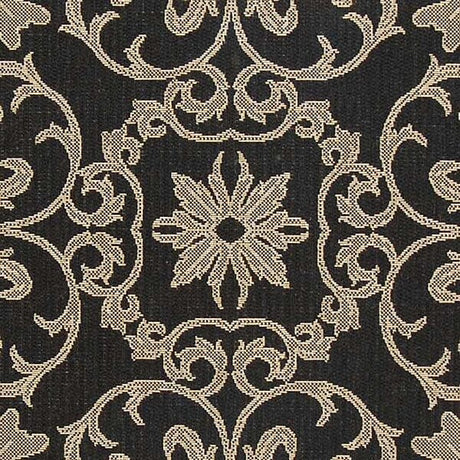 Safavieh Courtyard cy2914 - 3908 Black / Sand Rugs - Safavieh - cy2914 - 3908 - 0