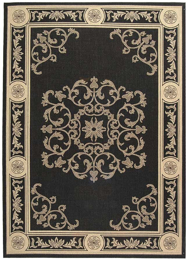 Safavieh Courtyard cy2914 - 3908 Black / Sand Rugs - Safavieh - cy2914 - 3908 - 0