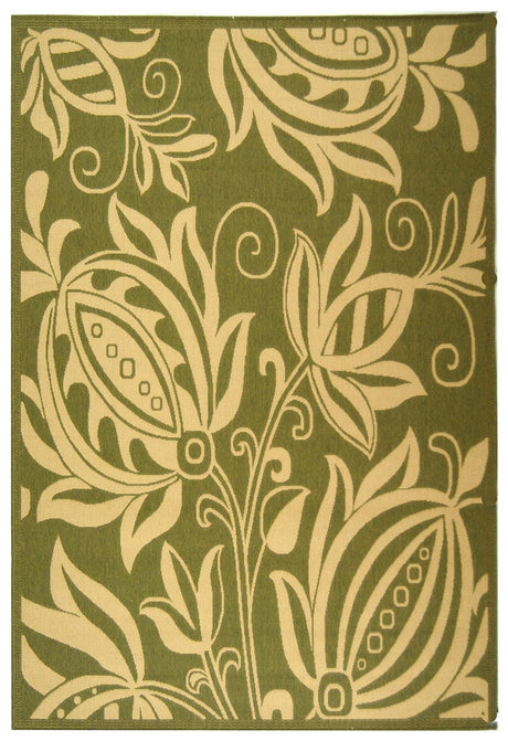 Safavieh Courtyard cy2961 - 1e06 Olive / Natural Rugs - Safavieh - cy2961 - 1e06 - 0