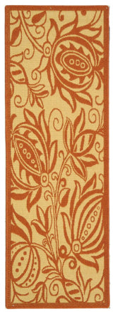 Safavieh Courtyard cy2961 - 3201 Natural / Terra Rugs - Safavieh - cy2961 - 3201 - 27