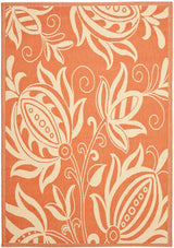 Safavieh Courtyard Cy2961 - 3202 Terracotta / Natural Rugs - Safavieh - cy2961 - 3202 - 2