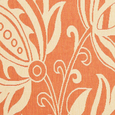 Safavieh Courtyard Cy2961 - 3202 Terracotta / Natural Rugs - Safavieh - cy2961 - 3202 - 2