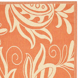 Safavieh Courtyard Cy2961 - 3202 Terracotta / Natural Rugs - Safavieh - cy2961 - 3202 - 2