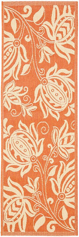 Safavieh Courtyard Cy2961 - 3202 Terracotta / Natural Rugs - Safavieh - cy2961 - 3202 - 27