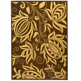 Safavieh Courtyard cy2961 - 3409 Chocolate / Natural Rugs - Safavieh - cy2961 - 3409 - 0