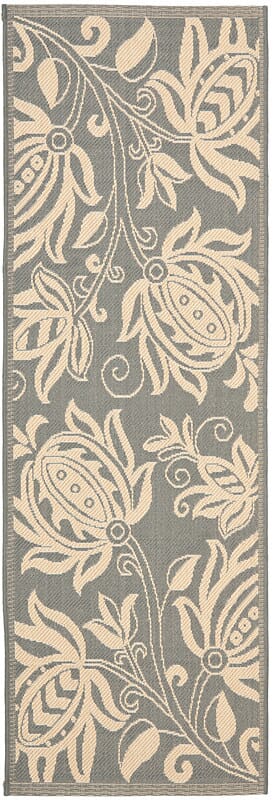 Safavieh Courtyard Cy2961 - 3606 Grey / Natural Rugs - Safavieh - cy2961 - 3606 - 27