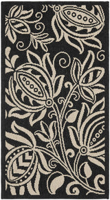 Safavieh Courtyard cy2961 - 3908 Black / Sand Rugs - Safavieh - cy2961 - 3908 - 27