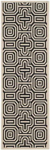 Safavieh Courtyard cy2962 - 3901 Sand / Black Rugs - Safavieh - cy2962 - 3901 - 27