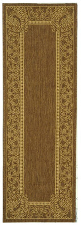 Safavieh Courtyard cy2965 - 3009 Brown / Natural Rugs - Safavieh - cy2965 - 3009 - 212