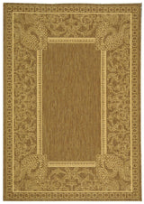 Safavieh Courtyard cy2965 - 3009 Brown / Natural Rugs - Safavieh - cy2965 - 3009 - 6