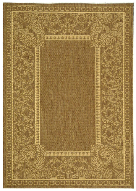 Safavieh Courtyard cy2965 - 3009 Brown / Natural Rugs - Safavieh - cy2965 - 3009 - 6