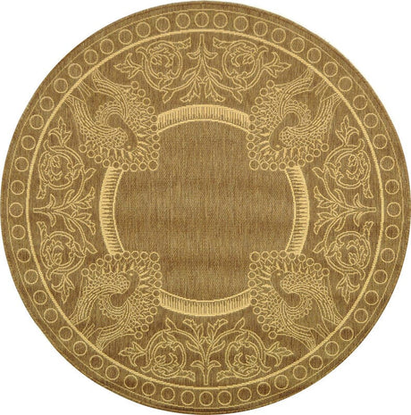 Safavieh Courtyard cy2965 - 3009 Brown / Natural Rugs - Safavieh - cy2965 - 3009 - 6