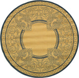 Safavieh Courtyard cy2965 - 3101 Natural / Blue Rugs - Safavieh - cy2965 - 3101 - 6