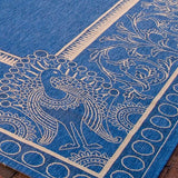 Safavieh Courtyard cy2965 - 3103 Blue / Natural Rugs - Safavieh - cy2965 - 3103 - 0