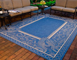 Safavieh Courtyard cy2965 - 3103 Blue / Natural Rugs - Safavieh - cy2965 - 3103 - 0