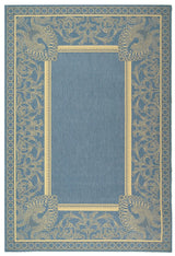 Safavieh Courtyard cy2965 - 3103 Blue / Natural Rugs - Safavieh - cy2965 - 3103 - 0