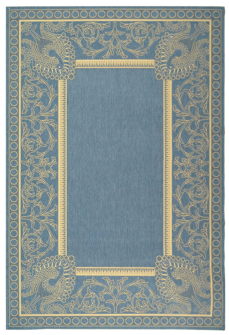 Safavieh Courtyard cy2965 - 3103 Blue / Natural Rugs - Safavieh - cy2965 - 3103 - 0
