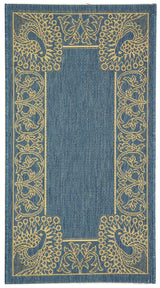 Safavieh Courtyard cy2965 - 3103 Blue / Natural Rugs - Safavieh - cy2965 - 3103 - 27