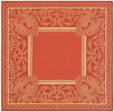 Safavieh Courtyard cy2965 - 3707 Red / Natural Rugs - Safavieh - cy2965 - 3707 - 7sq